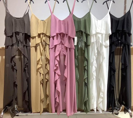Vestido de alças